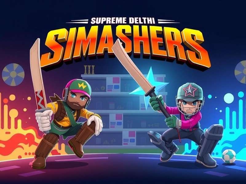 Supreme Delhi Smashers - Epic Battle Scene Supreme Delhi Smashers Game Hero Image